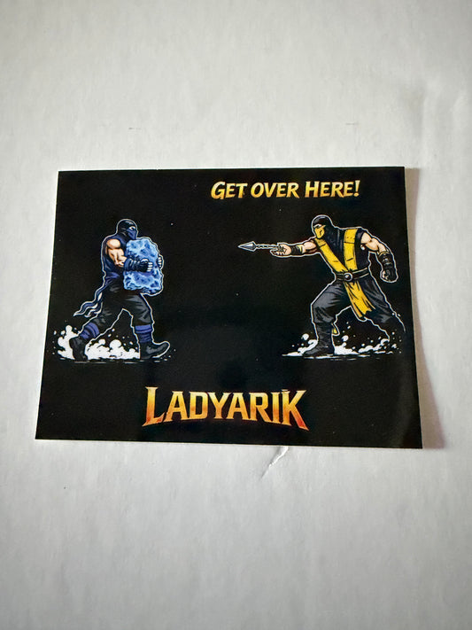 Get Over Here! Sticker